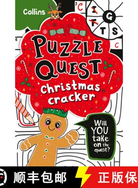 【3-4周达】Christmas Cracker: Solve More Than 100 Puzzles in This Adventure Story for Kids Aged 7+ [9780008621919]
