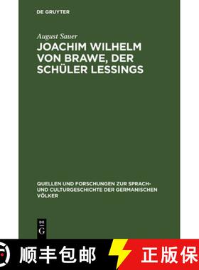 预订 Joachim Wilhelm von Brawe, der Schüler Lessings [9783110993042]