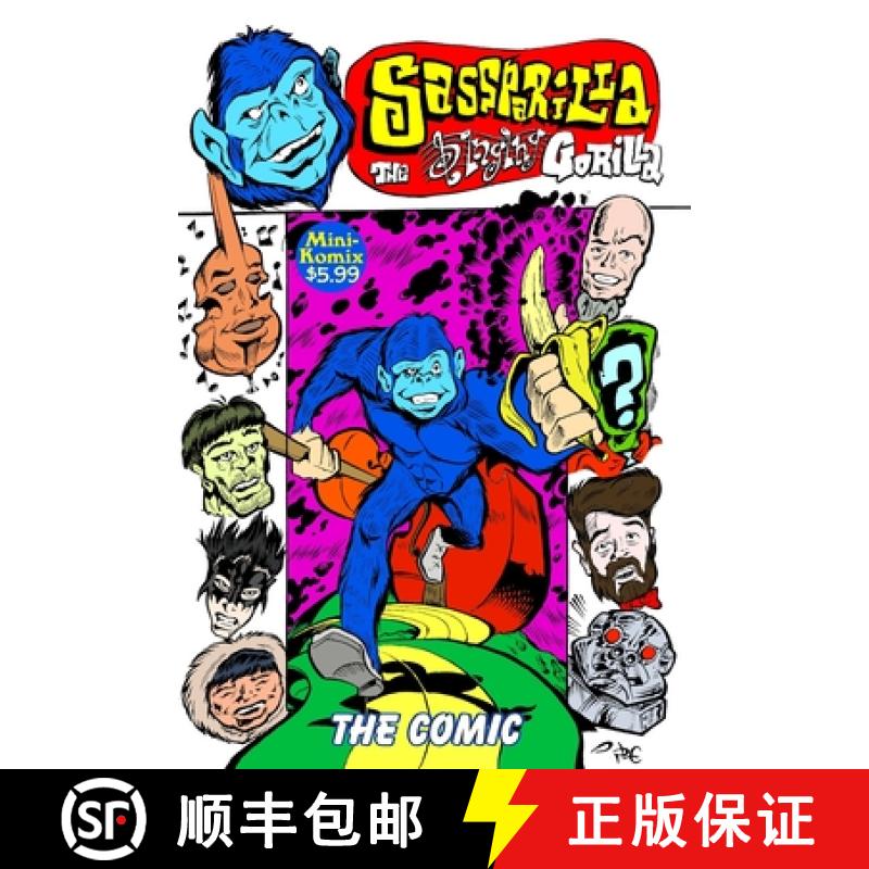 【3-4周达】Sass Parilla The Singing Gorilla: The Comic [9781329961586]