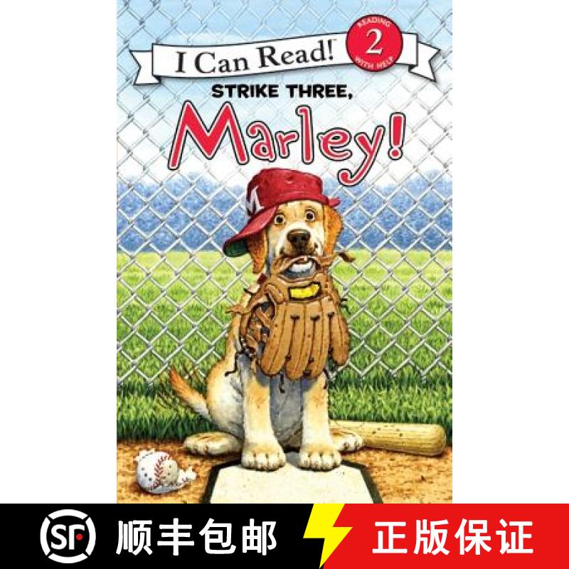 【3-4周达】Marley: Strike Three, Marley! (I Can Read Book 2) [9780061853869]