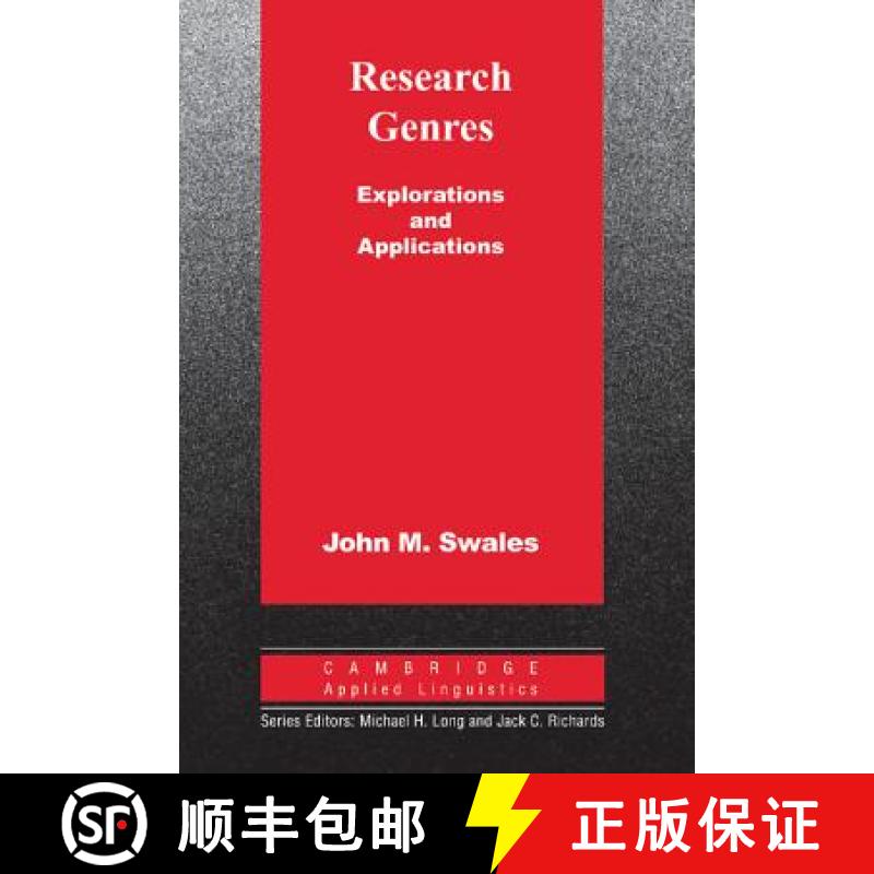 【3-4周达】Research Genres: Explorations and Applications - Research Genres: Explorations and Applica... [9780521533348]