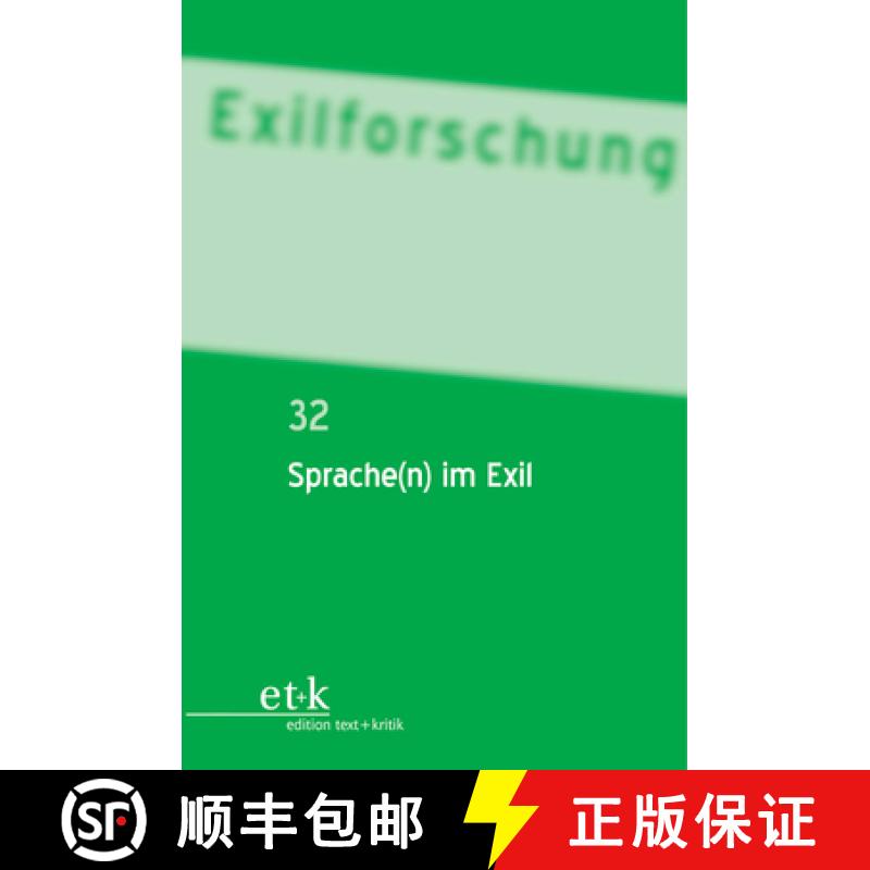 【3-4周达】Sprache(n) Im Exil [9783110779950]