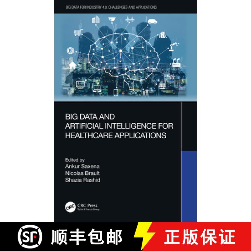 【3-4周达】Big Data and Artificial Intelligence for Healthcare Applications [9780367554958]