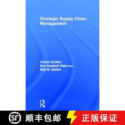 【3-4周达】精装 Strategic Supply Chain Management [9780415591751]