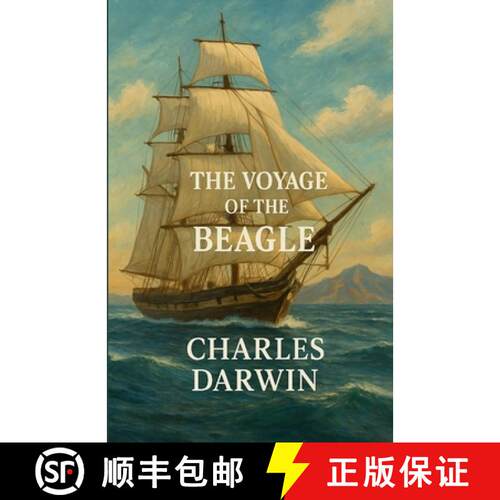 【3-4周达】The Voyage Of The Beagle (Illustrated) [9784320677814]