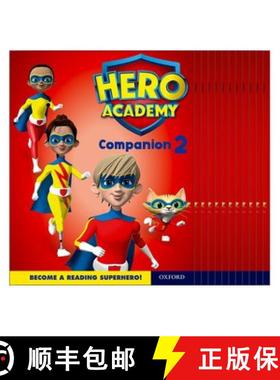 【3-4周达】Hero Academy: Oxford Levels 7-12, Turquoise-Lime+ Book Bands: Companion 2 Class Pack [9780198416852]