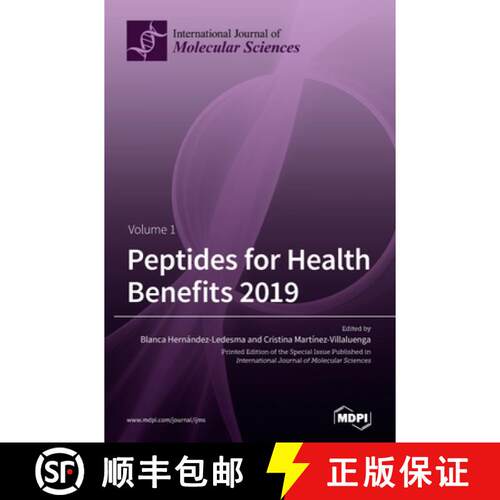 【3-4周达】精装 Peptides for Health Benefits 2019 [9783039360802]