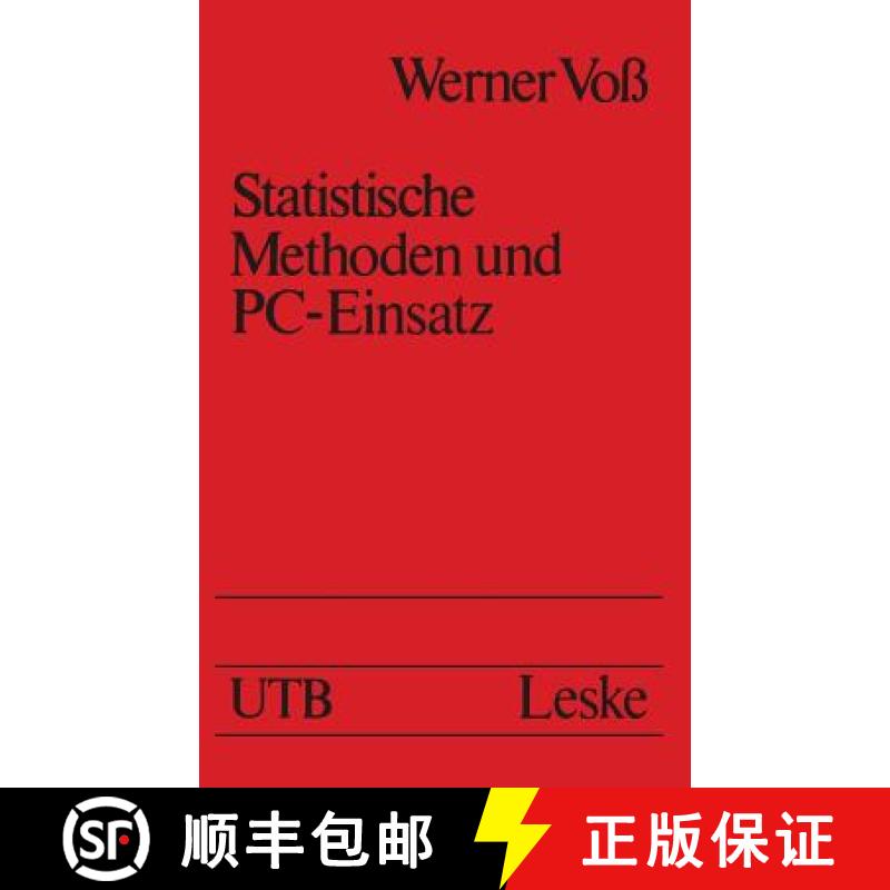 【3-4周达】Statistische Methoden Und Pc-Einsatz [9783322955807]