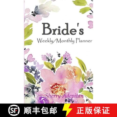 【3-4周达】Brides: Weekly/Monthly Planner [9781365431982]