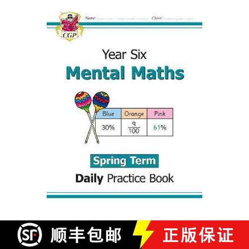 New KS2 Mental Maths Daily Practice Book: Year 6 - Spring Term [9781789087765]
