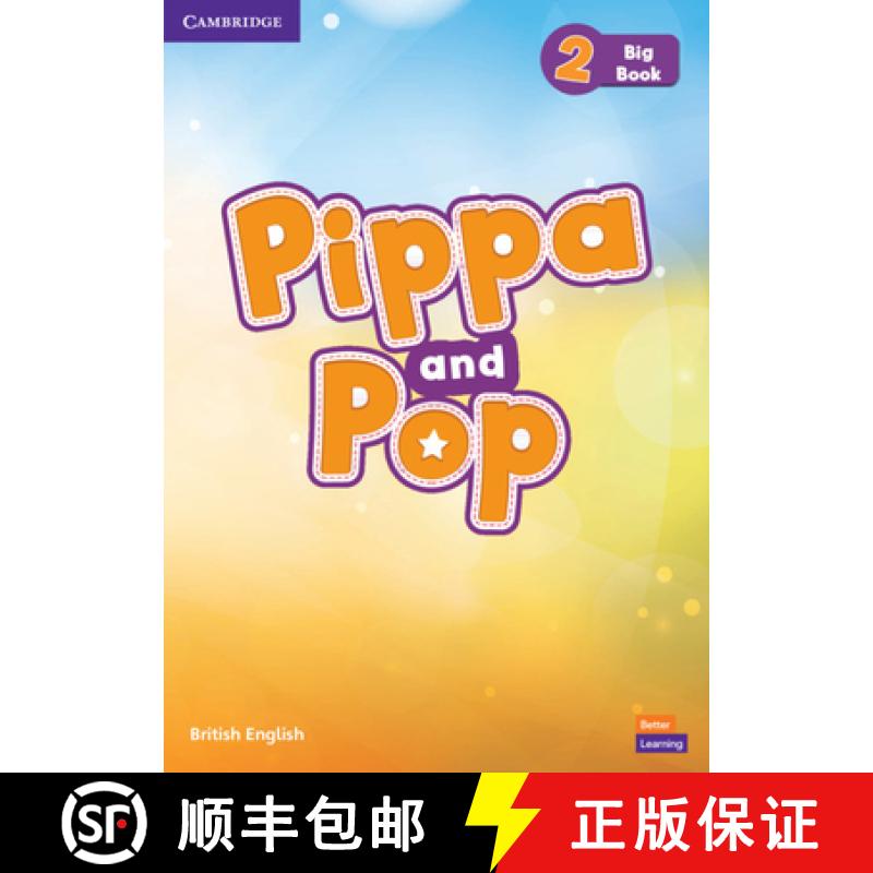 【3-4周达】Pippa and Pop Level 2 Big Book British English [9781108928441]