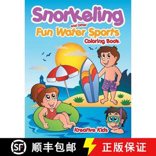 【3-4周达】Snorkeling and Other Fun Water Sports Coloring Book [9781683774907]