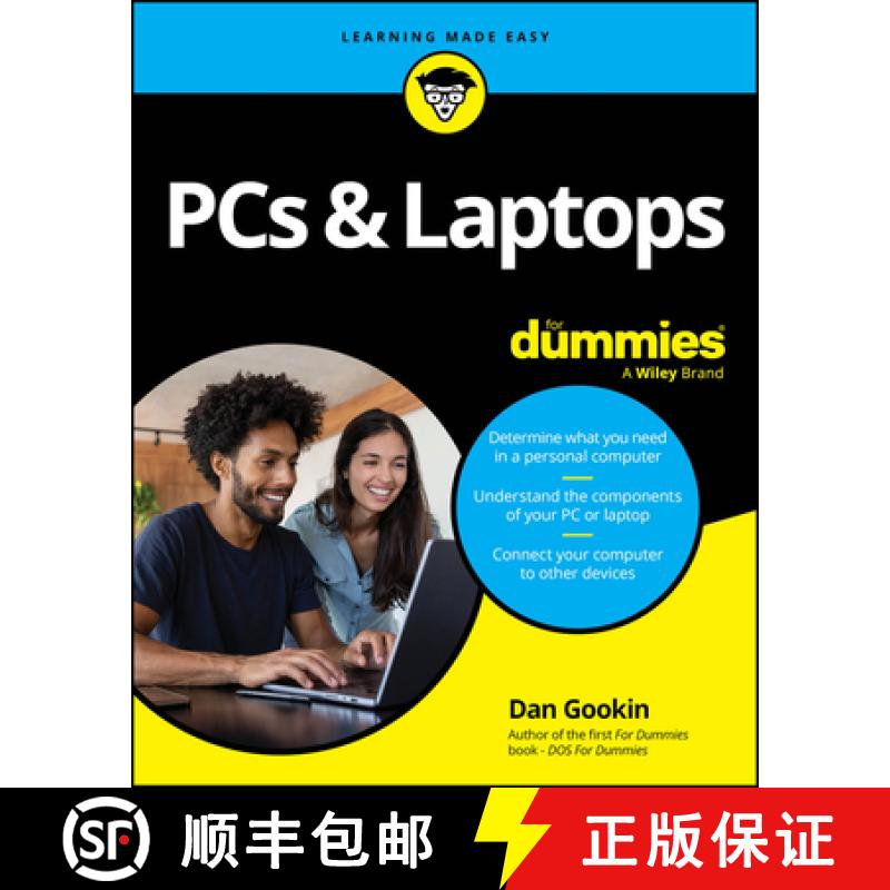 【3-4周达】PCs & Laptops for Dummies [9781394276943]