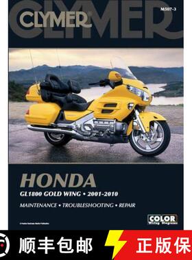 【3-4周达】Honda 1800 Gold Wing 2001-2010 [With CDROM] [9781599693873]
