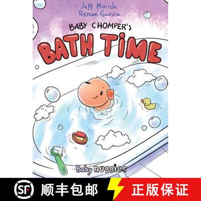 【3-4周达】精装 Baby Chomper's Bath Time [9780999298404]