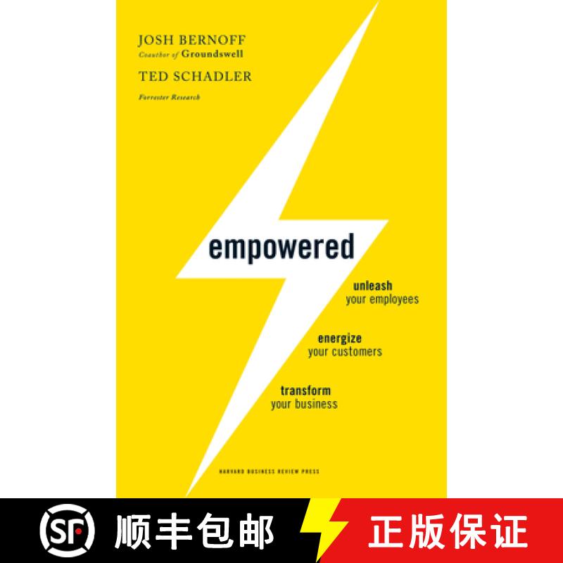 【3-4周达】Empowered : Unleash Your Employees, Energize Your Customers, and Transform Your Business [9781422155639]
