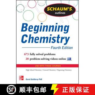 Outline 9780071811347 Solved Schaum Problems Beginning Videos 预订 Chemistry 673