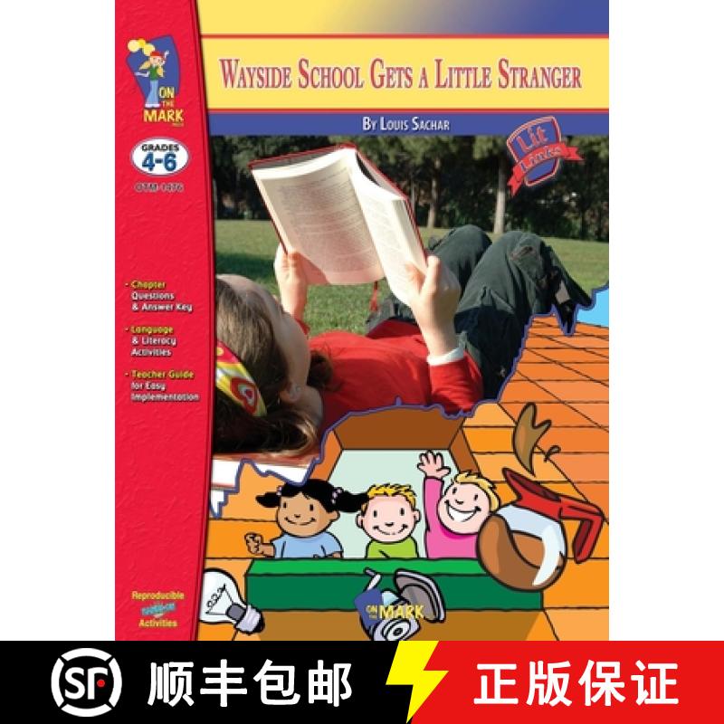 【3-4周达】Wayside School Gets a Little Stranger, by Louis Sachar Lit Link Grades 4-6 [9781550354195]