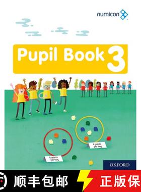 【3-4周达】Numicon: Numicon Pupil Book 3 [9780198416944]