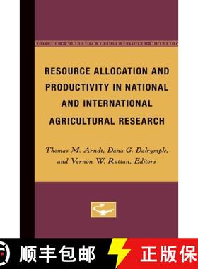 【3-4周达】Resource Allocation and Productivity in National and International Agricultural Research [9780816666836]