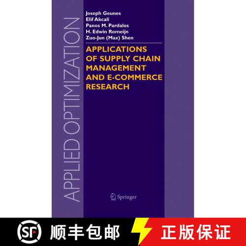 【3-4周达】Applications of Supply Chain Management and E-Commerce Research [9781441936233]
