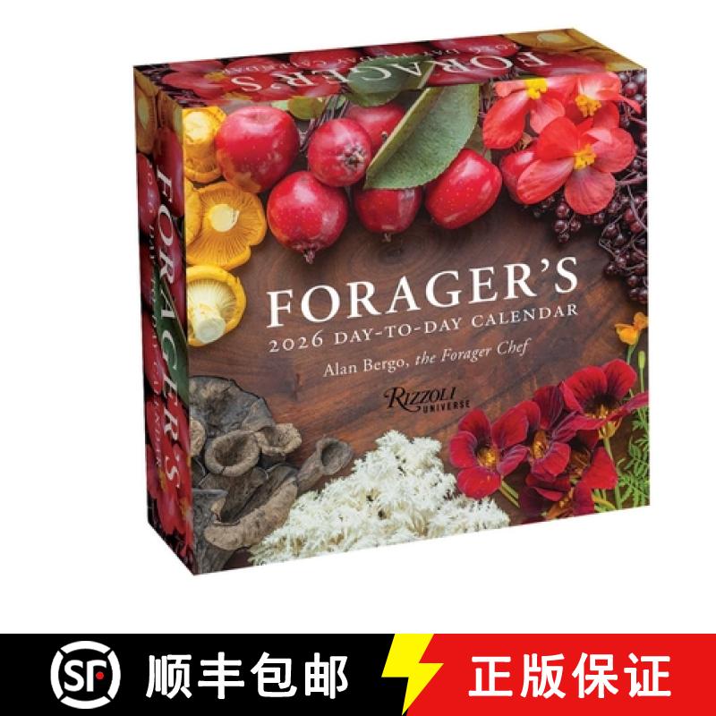【3-4周达】Forager's 2026 Day-To-Day Calendar [9780789348104]
