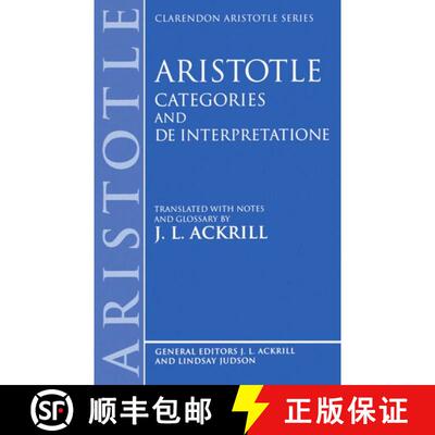 【3-4周达】Aristotle Categories and de Interpretatione [9780198720867]