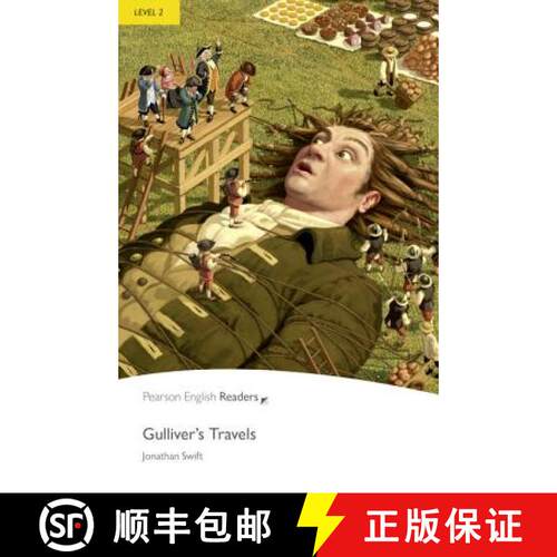 Gulliver's Travels (W/Audio), Level 2, Pearson English Readers [9781408278031]