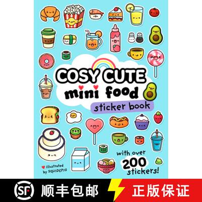 【3-4周达】Cosy Cute Mini Food Sticker book [9780008766504]