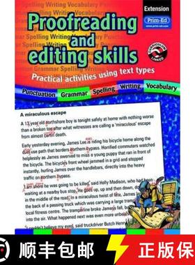 【3-4周达】Proofreading and Editing Skills: Practical Activities Using Text Types [9781846540035]