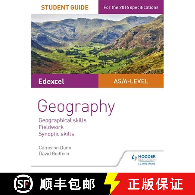 【3-4周达】Edexcel AS/A-level Geography Student Guide 4: Geographical skills; Fieldwork; Synoptic skills [9781471864070]