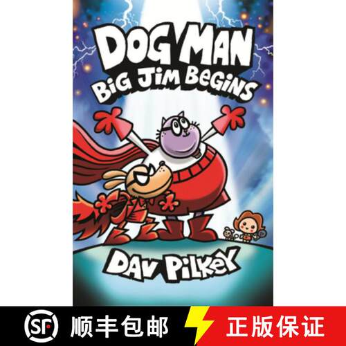 【3-4周达】Dog Man: Big Jim Begins [9798855170962]