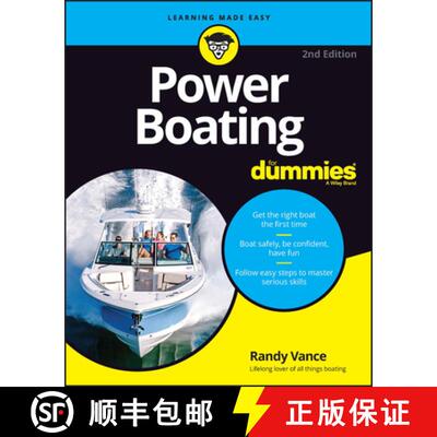 【3-4周达】Power Boating For Dummies, 2nd Edition [9781394169351]