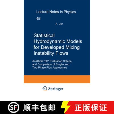 【3-4周达】Statistical Hydrodynamic Models for Developed Mixing Instability Flows: Analytical 0D Eval... [9783642421808]