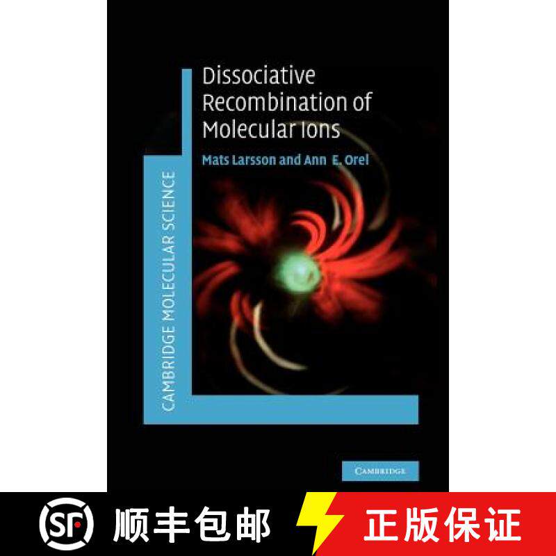 【3-4周达】Dissociative Recombination of Molecular Ions: - Dissociative Recombination of Molecular Ions [9781107407671]