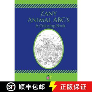 ABC 9780692604830 Zany Book Animal Coloring 预订