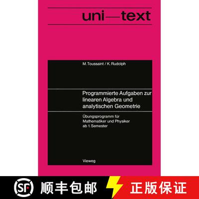 【3-4周达】Programmierte Aufgaben zur linearen Algebra und analytischen Geometrie : Übungsprogramm f... [9783528035570]