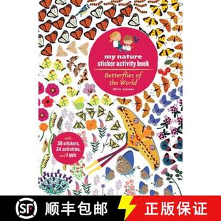 the Nature Book Butterflies Activity 4周达 9781616894658 Sticker World
