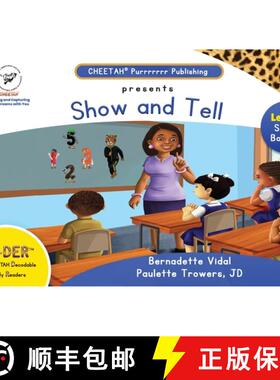 【3-4周达】C-DER (Cheetah decodable & early readers)Set3, book 22, Show and Tell [9798330331031]