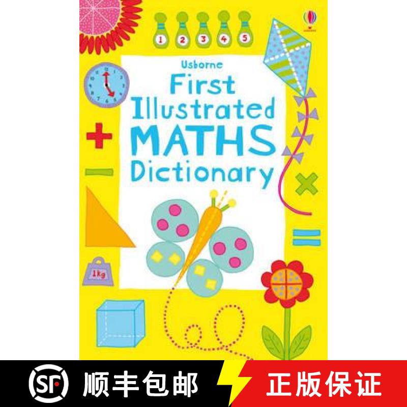 【3-4周达】First Illustrated Maths Dictionary (Usborne Dictionaries) [9781409556633]