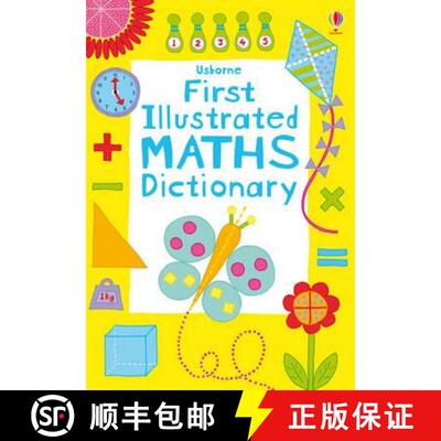 【3-4周达】First Illustrated Maths Dictionary (Usborne Dictionaries) [9781409556633]