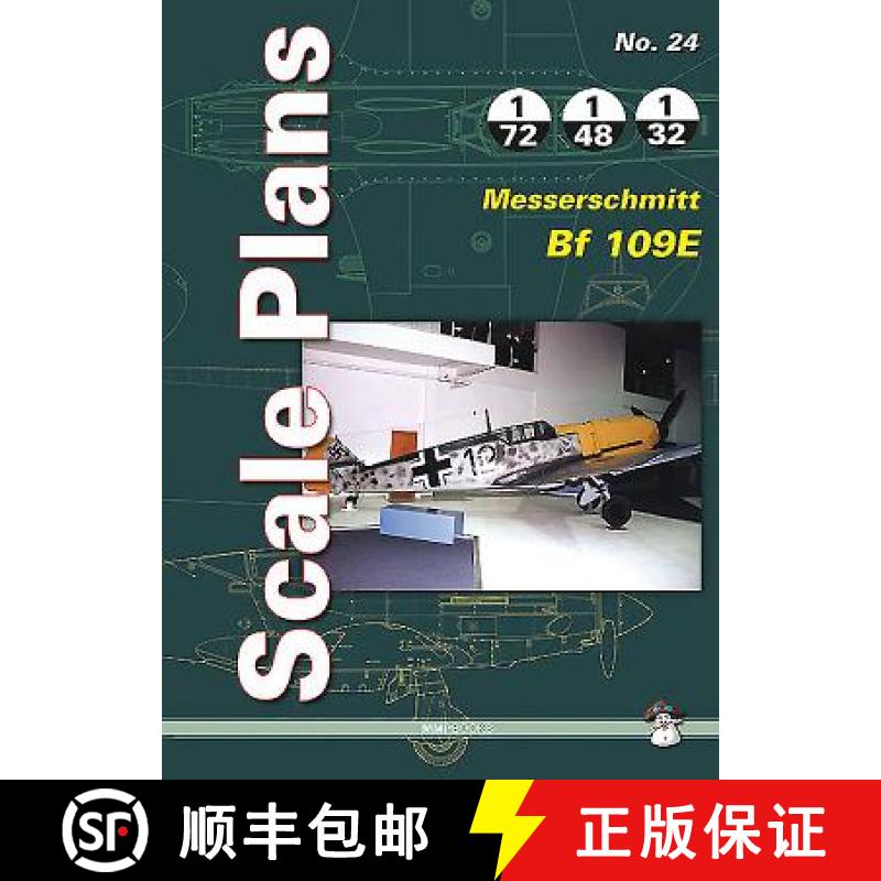 【3-4周达】Scale Plans No. 24: Messerschmitt BF 109e [9788363678852]