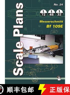 【3-4周达】Scale Plans No. 24: Messerschmitt BF 109e [9788363678852]