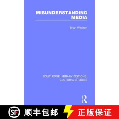 【3-4周达】MISUNDERSTANDING MEDIA (RLE CULTURA [9781138699984]