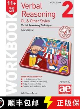 【3-4周达】11+ Verbal Reasoning Year 4/5 GL & Other Styles Workbook 2: Verbal Reasoning Technique [9781911553502]