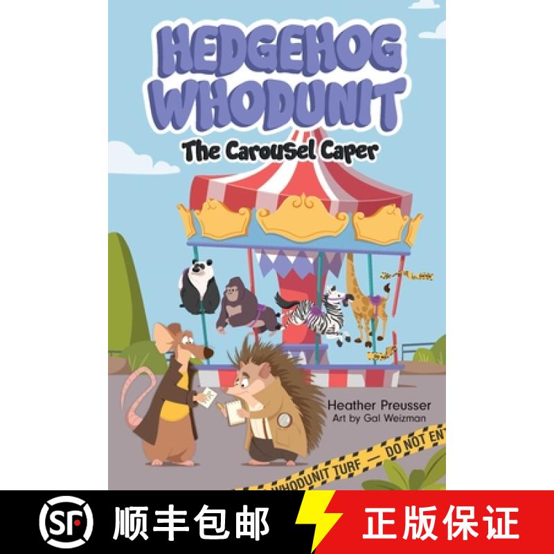 【3-4周达】Hedgehog Whodunit: The Carousel Caper: Volume 2 [9781524895457]