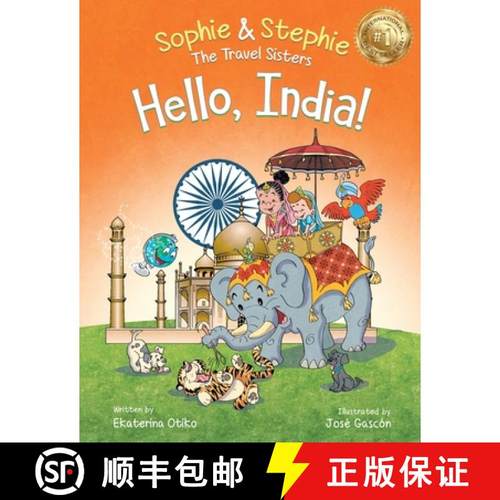 【3-4周达】Hello, India!: Explore India's Wonders, A Children's Picture Book for Curious Kids Ages 4-8 [9781959490135]