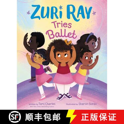 【3-4周达】精装 Zuri Ray Tries Ballet [9780062914897]