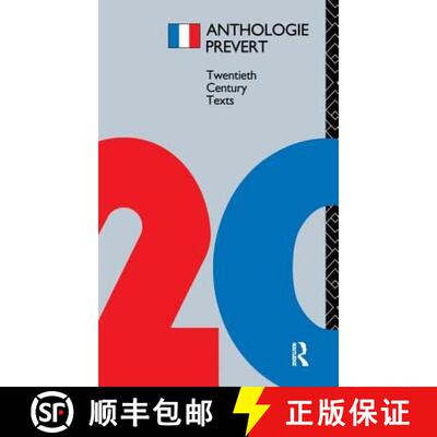 【3-4周达】Anthologie Prévert [9781138173286]