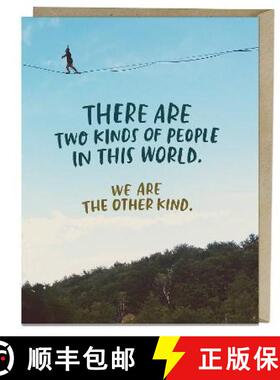 【3-4周达】6-Pack Em & Friends Two Kinds of People Card [9781642448641]